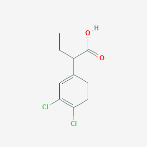 Benzeneacetic acid, 3,4-dichloro-alpha-ethyl- 