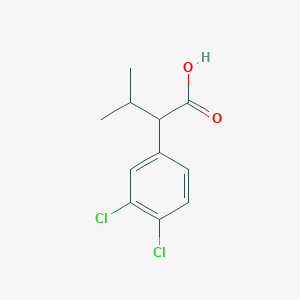 Benzeneacetic acid, 3,4-dichloro-alpha-(1-methylethyl)- 