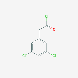Benzeneacetyl chloride, 3,5-dichloro- Benzeneacetyl chloride, 3,5-dichloro-