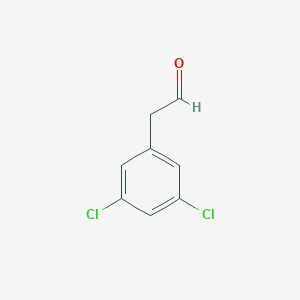 Benzeneacetaldehyde, 3,5-dichloro- Benzeneacetaldehyde, 3,5-dichloro-