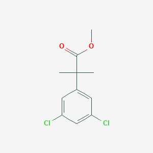 Benzeneacetic acid, 3,5-dichloro-alpha,alpha-dimethyl-, methyl ester