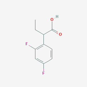 Benzeneacetic acid, alpha-ethyl-2,4-difluoro- Benzeneacetic acid, alpha-ethyl-2,4-difluoro-