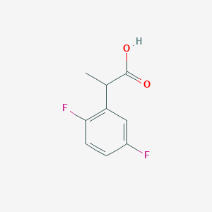 Benzeneacetic acid, 2,5-difluoro-alpha-methyl- Benzeneacetic acid, 2,5-difluoro-alpha-methyl-