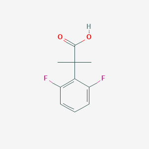 Benzeneacetic acid, 2,6-difluoro-alpha,alpha-dimethyl- 