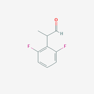 2-(2,6-difluorophenyl)propanal