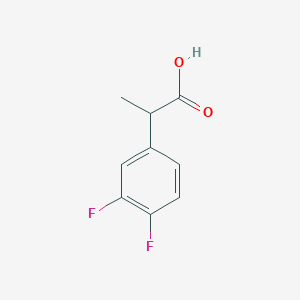 Benzeneacetic acid, 3,4-difluoro-alpha-methyl- 