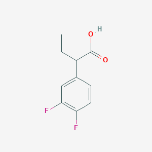 Benzeneacetic acid, alpha-ethyl-3,4-difluoro- 
