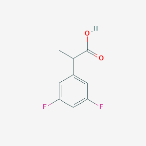 Benzeneacetic acid, 3,5-difluoro-alpha-methyl-