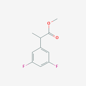 Benzeneacetic acid, 3,5-difluoro-alpha-methyl-, methyl ester 