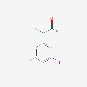 Benzeneacetaldehyde, 3,5-difluoro-alpha-methyl-
