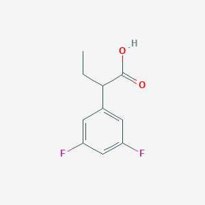 Benzeneacetic acid, alpha-ethyl-3,5-difluoro- 
