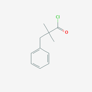 2,2-Dimethyl-3-phenylpropanoyl chloride 