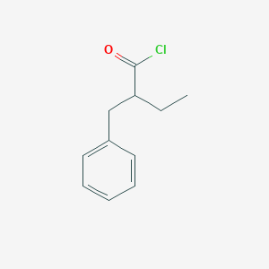 Benzenepropanoyl chloride, alpha-ethyl- 