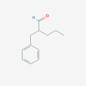 Benzenepropanal, alpha-propyl-