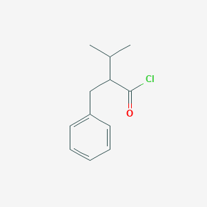 Benzenepropanoyl chloride, alpha-(1-methylethyl)-