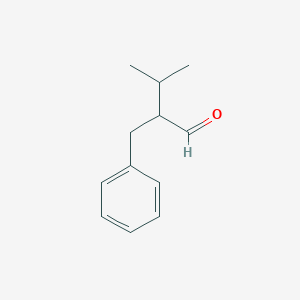 Benzenepropanal, alpha-(1-methylethyl)- 