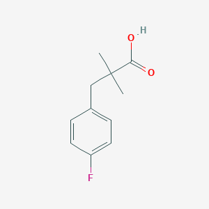 Benzenepropanoic acid, 4-fluoro-alpha,a-dimethyl- 
