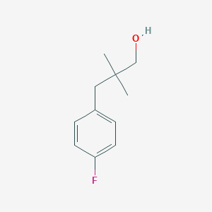 Benzenepropanol, 4-fluoro-beta,beta-dimethyl- 