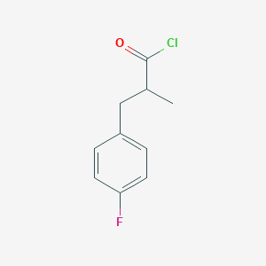 Benzenepropanoyl chloride, 4-fluoro-alpha-methyl- 