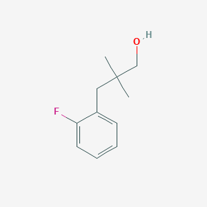Benzenepropanol, 2-fluoro-beta,beta-dimethyl- 