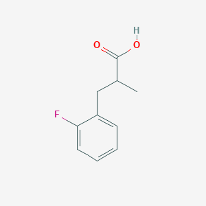  Benzenepropanoic acid, 2-fluoro-alpha-methyl- 