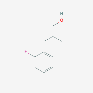 Benzenepropanol, 2-fluoro-beta-methyl-