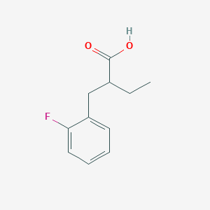 Benzenepropanoic acid, alpha-ethyl-2-fluoro- 