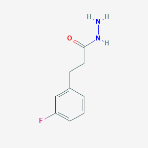 Benzenepropanoic acid, 3-fluoro-, hydrazide
