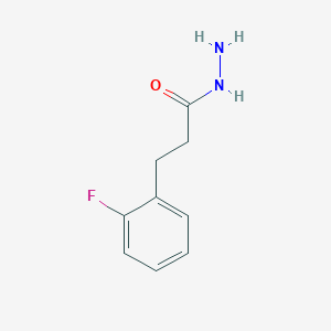 Benzenepropanoic acid, 2-fluoro-, hydrazide 
