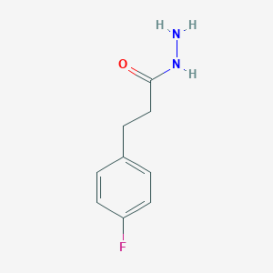 Benzenepropanoic acid, 4-fluoro-, hydrazide 