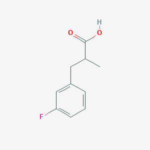 3-(3-fluorophenyl)-2-methylpropanoic acid