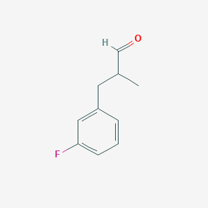 Benzenepropanal, 3-fluoro-alpha-methyl-