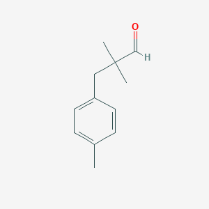 2,2-Dimethyl-3-(4-methylphenyl)propanal 
