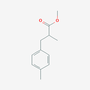 Benzenepropanoic acid, alpha,4-dimethyl-, methyl ester Benzenepropanoic acid, alpha,4-dimethyl-, methyl ester