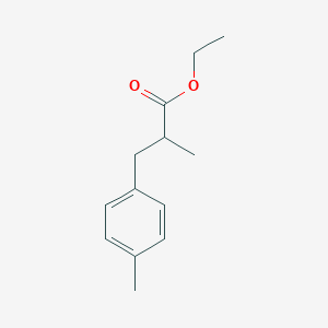 Benzenepropanoic acid, alpha,4-dimethyl-, ethyl ester 