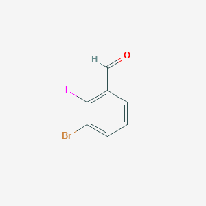 3-bromo-2-iodobenzaldehyde 3-bromo-2-iodobenzaldehyde