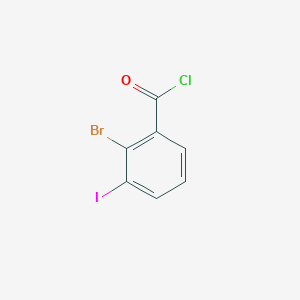 2-bromo-3-iodobenzoyl chloride 2-bromo-3-iodobenzoyl chloride