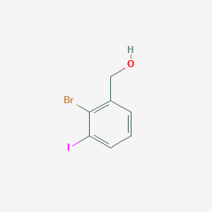 (2-bromo-3-iodophenyl)methanol (2-bromo-3-iodophenyl)methanol