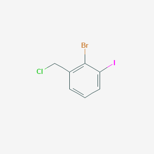 2-bromo-1-(chloromethyl)-3-iodobenzene 2-bromo-1-(chloromethyl)-3-iodobenzene