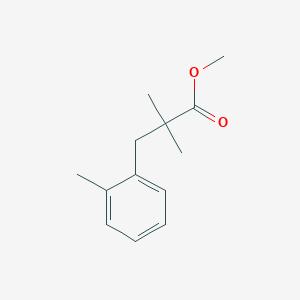 METHYL 2,2-DIMETHYL-3-(O-TOLYL)PROPANOATE METHYL 2,2-DIMETHYL-3-(O-TOLYL)PROPANOATE