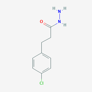 Benzenepropanoic acid, 4-chloro-, hydrazide Benzenepropanoic acid, 4-chloro-, hydrazide