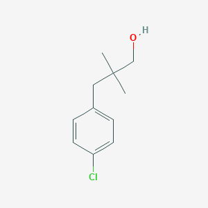 Benzenepropanol, 4-chloro-beta,beta-dimethyl- Benzenepropanol, 4-chloro-beta,beta-dimethyl-