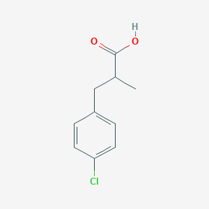 Benzenepropanoic acid, 4-chloro-alpha-methyl- Benzenepropanoic acid, 4-chloro-alpha-methyl-