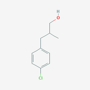 Benzenepropanol, 4-chloro-beta-methyl- Benzenepropanol, 4-chloro-beta-methyl-