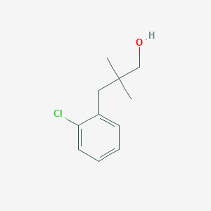 Benzenepropanol, 2-chloro-beta,beta-dimethyl- Benzenepropanol, 2-chloro-beta,beta-dimethyl-