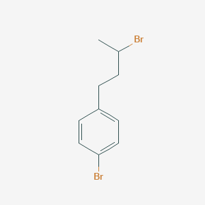 Benzene, 1-bromo-4-(3-bromobutyl)-