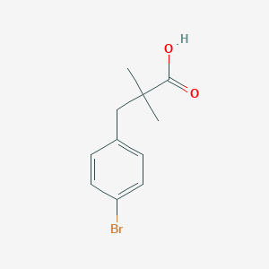 Benzenepropanoic acid, 4-bromo-alpha,a-dimethyl- Benzenepropanoic acid, 4-bromo-alpha,a-dimethyl-