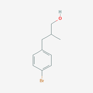 3-(4-bromophenyl)-2-methylpropan-1-ol 