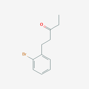 3-Pentanone, 1-(2-bromophenyl)- 