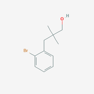  3-(2-bromophenyl)-2,2-dimethylpropan-1-ol 